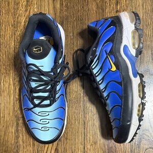 USED Nike Air Max Plus G Spikeless Golf Shoes size 8.5 in fair condition
